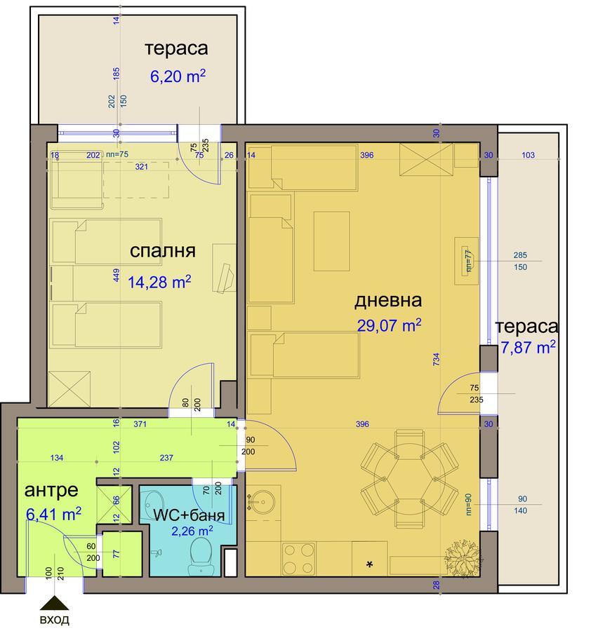 פומורי Comfort Apartment מראה חיצוני תמונה